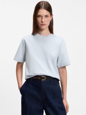 Soft Relaxed-Fit Cotton T-Shirt for Women